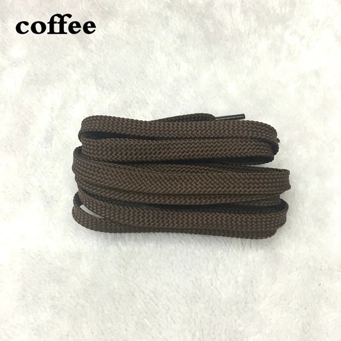 1 pair thicken classic shoelaces for sneakers shoe laces solid flat shoelace casual sports laces shoes strings 100/120/140/160cm