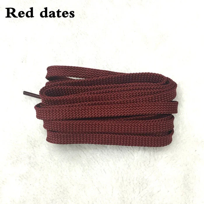 1 pair thicken classic shoelaces for sneakers shoe laces solid flat shoelace casual sports laces shoes strings 100/120/140/160cm