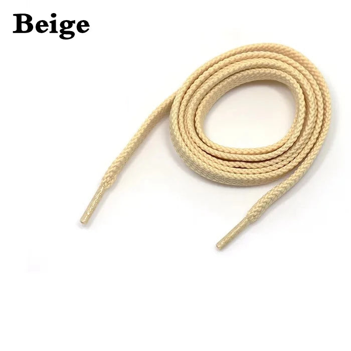 1 pair thicken classic shoelaces for sneakers shoe laces solid flat shoelace casual sports laces shoes strings 100/120/140/160cm