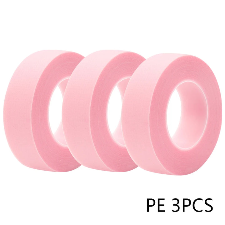 1/3/5 Rolls Eyelashes Extension Tape PE Adhesive Tools Under Eye Pads For Micropore Lashes Grafting Supplies Lash Lifting Tapes